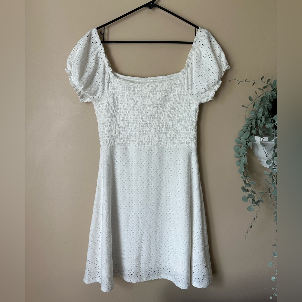 White Altar’d State Eyelet Dress